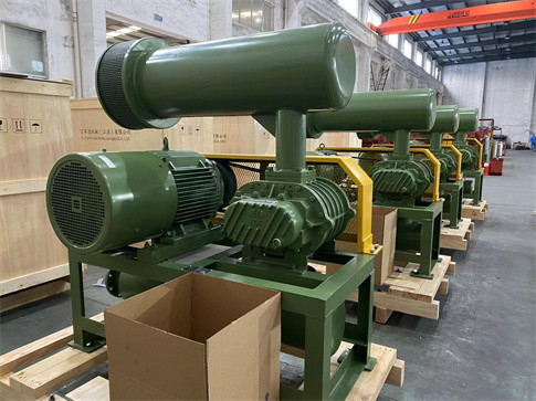 Van de Kwabwortels van 60KPA 1750Rpm Drie de Ventilatorleger Groen voor Aquicultuur