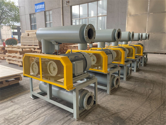 Positieve Wortelstype van het VerplaatsingsGietijzer Luchtventilator voor Ash Blowing In Power Plant