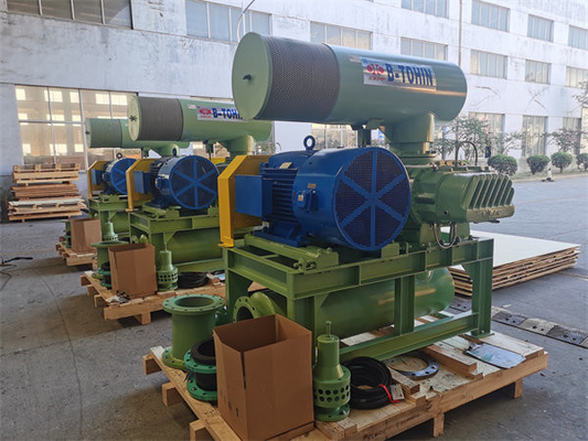 1500rpm tri de Ventilator80kpa Hoge druk van Kwabwortels voor Aquicultuur