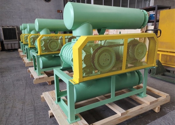 5.46m3/min RPM1150 DN80 Drie-loppige wortelblazer voor het vervoer van lucht of zuurstof