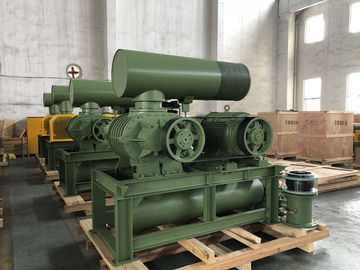 DN200 Drie-loppige wortelblazer 30-132KW 80KPA luchtkoelende roterende blazer