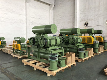 DN200 Drie-loppige wortelblazer 30-132KW 80KPA luchtkoelende roterende blazer