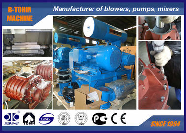 3900 m3 / uur DN200 Roots roterende lobben luchtcompressor en -blower 100 KPA