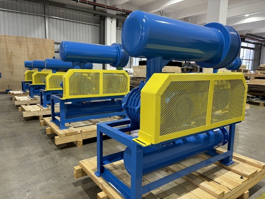 De Ventilatorhoog rendement 60-100kpa van drie Kwabtype Roterend Hoge drukwortels
