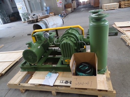 1500 rpm 10Kpa 2,67m3/min Warmtebehandeling wortelsblazer met roestvrij staal