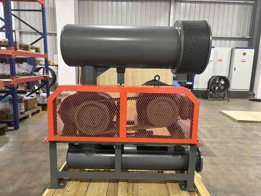 DN40 (1.5') Drie-loben wortelblazer met 0,37-1,11 m3/min Luchtcapaciteit en maximale snelheid 2300 t/min