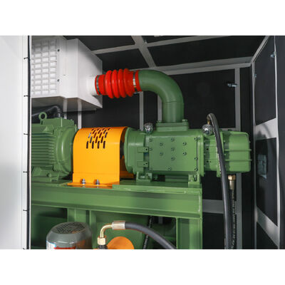 BLG127B, DN100, 2000-3300 rpm, PLC Intelligente Besturing, Handig voor Operationeel Beheer, Zelfsmerende Schroefblower