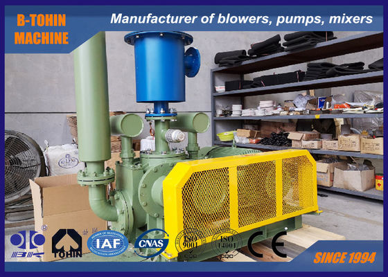 DN100 4 ∙ 8,7 m3/min -60 KPA 18,5 kW negatieve druk luchtkoeling wortels blaaspomp