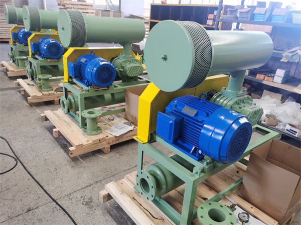 5.46m3/min RPM1150 DN80 Drie-loppige wortelblazer voor het vervoer van lucht of zuurstof
