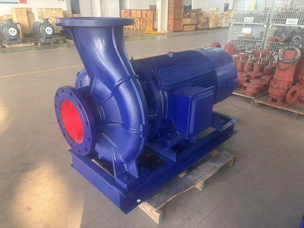 Eenfasige horizontale centrifuge waterpomp met een enkele zuigkracht