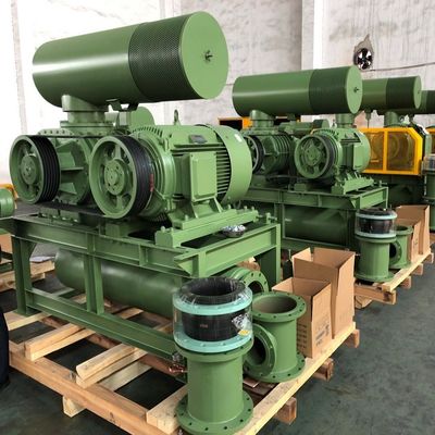 Lossingsdruk 80 Kpa-de VentilatorGietijzer 3 Kwab Roterende 40m3/Min van de Wortelslucht