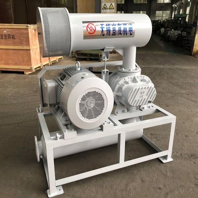 1100rpm 71.52m3/Min Three Lobe Rotary Blower voor Verluchting het Polijsten